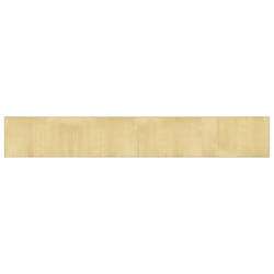 vidaXL Rug Floor Mat Area Rug Carpet Runner Rectangular Light Natural Bamboo