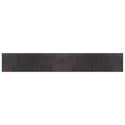 vidaXL Rug Floor Mat Area Rug Carpet Runner Rectangular Dark Brown Bamboo
