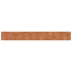 vidaXL Rug Floor Mat Area Rug Hallway Carpet Runner Rectangular Brown Bamboo