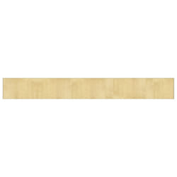 vidaXL Rug Floor Mat Area Rug Carpet Runner Rectangular Light Natural Bamboo