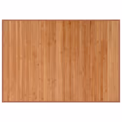 vidaXL Rug Floor Mat Area Rug Hallway Carpet Runner Rectangular Natural Bamboo