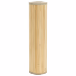 vidaXL Rug Floor Mat Area Rug Carpet Runner Rectangular Light Natural Bamboo