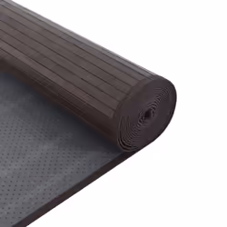 vidaXL Rug Floor Mat Area Rug Carpet Runner Rectangular Dark Brown Bamboo - Additional view 4