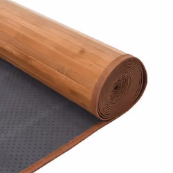 vidaXL Rug Kitchen Floor Mat Area Rug Living Room Hallway Carpet Square Bamboo - natural, 70 x 200 cm - Additional view 4
