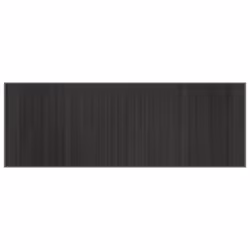 vidaXL Rug Kitchen Floor Mat Area Rug Living Room Hallway Carpet Square Bamboo - grey, 70 x 200 cm