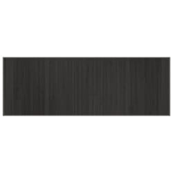 vidaXL Rug Kitchen Floor Mat Area Rug Living Room Hallway Carpet Square Bamboo - grey, 70 x 200 cm