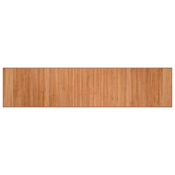 vidaXL Rug Floor Mat Area Rug Hallway Carpet Runner Rectangular Natural Bamboo