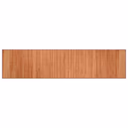 vidaXL Rug Floor Mat Area Rug Hallway Carpet Runner Rectangular Brown Bamboo