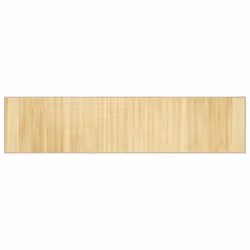 vidaXL Rug Floor Mat Area Rug Carpet Runner Rectangular Light Natural Bamboo
