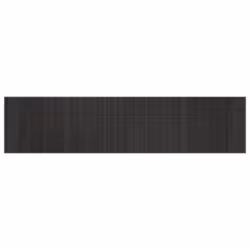 vidaXL Rug Floor Mat Area Rug Hallway Carpet Runner Rectangular Grey Bamboo