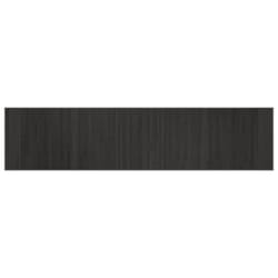 vidaXL Rug Floor Mat Area Rug Hallway Carpet Runner Rectangular Grey Bamboo