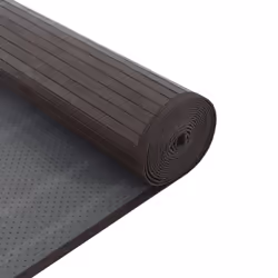 vidaXL Rug Kitchen Floor Mat Area Rug Living Room Hallway Carpet Square Bamboo - dark brown, 70 x 300 cm - Additional view 4