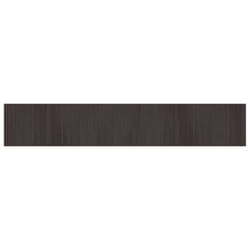 vidaXL Rug Floor Mat Area Rug Carpet Runner Rectangular Dark Brown Bamboo
