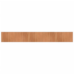 vidaXL Rug Floor Mat Area Rug Hallway Carpet Runner Rectangular Natural Bamboo