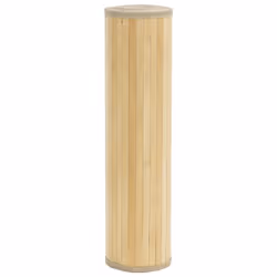 vidaXL Rug Floor Mat Area Rug Carpet Runner Rectangular Light Natural Bamboo