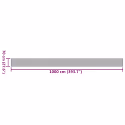 vidaXL Rug Floor Mat Area Rug Hallway Carpet Runner Rectangular Grey Bamboo - Additional view 7