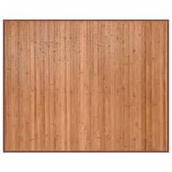 vidaXL Rug Kitchen Floor Mat Area Rug Living Room Hallway Carpet Square Bamboo - natural, 80 x 100 cm