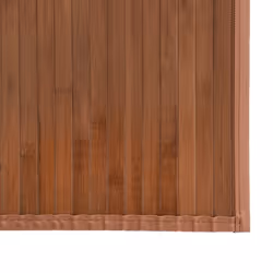 vidaXL Rug Floor Mat Area Rug Hallway Carpet Runner Rectangular Brown Bamboo - Additional view 5