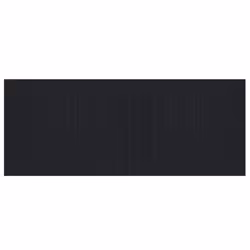 vidaXL Rug Floor Mat Area Rug Hallway Carpet Runner Rectangular Black Bamboo