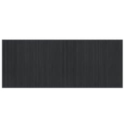 vidaXL Rug Floor Mat Area Rug Hallway Carpet Runner Rectangular Grey Bamboo