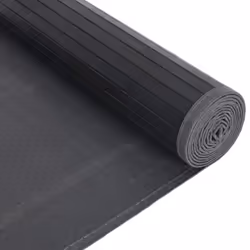 vidaXL Rug Floor Mat Area Rug Hallway Carpet Runner Rectangular Grey Bamboo - Additional view 4