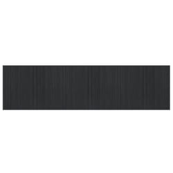 vidaXL Rug Floor Mat Area Rug Hallway Carpet Runner Rectangular Grey Bamboo