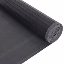 vidaXL Rug Floor Mat Area Rug Hallway Carpet Runner Rectangular Grey Bamboo - Additional view 4