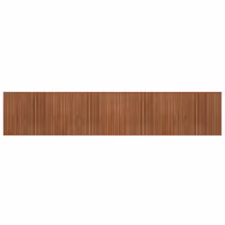 vidaXL Rug Floor Mat Area Rug Hallway Carpet Runner Rectangular Brown Bamboo