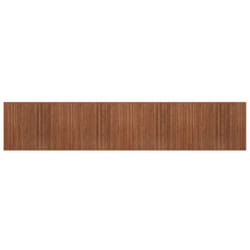vidaXL Rug Floor Mat Area Rug Hallway Carpet Runner Rectangular Brown Bamboo
