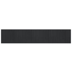 vidaXL Rug Kitchen Floor Mat Area Rug Living Room Hallway Carpet Square Bamboo - grey, 80 x 400 cm