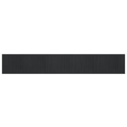 vidaXL Rug Floor Mat Area Rug Hallway Carpet Runner Rectangular Grey Bamboo