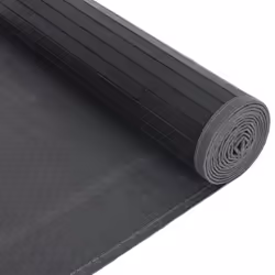 vidaXL Rug Floor Mat Area Rug Hallway Carpet Runner Rectangular Grey Bamboo - Additional view 4