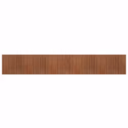 vidaXL Rug Floor Mat Area Rug Hallway Carpet Runner Rectangular Brown Bamboo