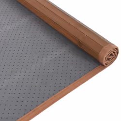 vidaXL Rug Floor Mat Area Rug Hallway Carpet Runner Rectangular Brown Bamboo - Additional view 4
