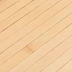 vidaXL Rug Floor Mat Area Rug Carpet Runner Rectangular Light Natural Bamboo - Additional view 6