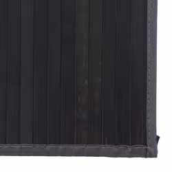 vidaXL Rug Floor Mat Area Rug Hallway Carpet Runner Rectangular Grey Bamboo - Additional view 5