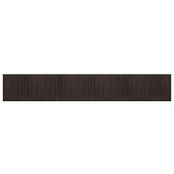 vidaXL Rug Floor Mat Area Rug Carpet Runner Rectangular Dark Brown Bamboo