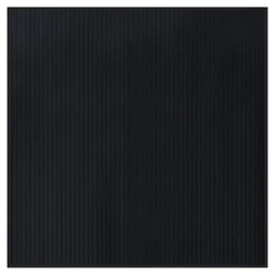 vidaXL Rug Kitchen Floor Mat Area Rug Living Room Hallway Carpet Square Bamboo - black, 100 x 100 cm