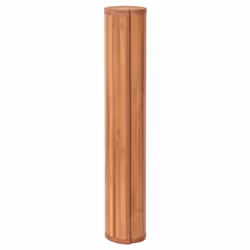 vidaXL Rug Floor Mat Area Rug Hallway Carpet Runner Square Mat Brown Bamboo