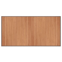 vidaXL Rug Floor Mat Area Rug Hallway Carpet Runner Rectangular Natural Bamboo