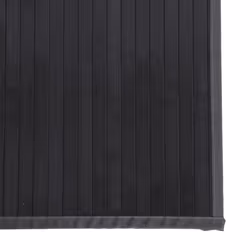 vidaXL Rug Floor Mat Area Rug Hallway Carpet Runner Rectangular Grey Bamboo - Additional view 5