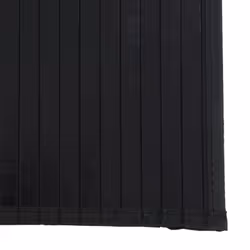 vidaXL Rug Floor Mat Area Rug Hallway Carpet Runner Rectangular Black Bamboo - Additional view 5