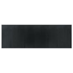 vidaXL Rug Floor Mat Area Rug Hallway Carpet Runner Rectangular Grey Bamboo