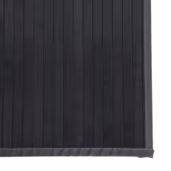 vidaXL Rug Floor Mat Area Rug Hallway Carpet Runner Rectangular Grey Bamboo - Additional view 5