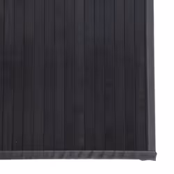 vidaXL Rug Floor Mat Area Rug Hallway Carpet Runner Rectangular Grey Bamboo - Additional view 5