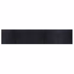 vidaXL Rug Kitchen Floor Mat Area Rug Living Room Hallway Carpet Square Bamboo - black, 100 x 500 cm