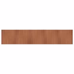 vidaXL Rug Floor Mat Area Rug Hallway Carpet Runner Rectangular Brown Bamboo