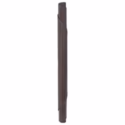 vidaXL Rug Floor Mat Area Rug Hallway Carpet Runner Round Dark Brown Bamboo - Additional view 2