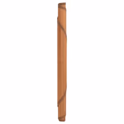 vidaXL Rug Floor Mat Area Rug Kitchen Hallway Carpet Runner Round Brown Bamboo - Additional view 2