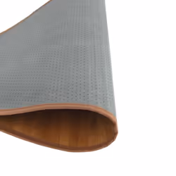 vidaXL Rug Floor Mat Area Rug Kitchen Hallway Carpet Runner Round Brown Bamboo - Additional view 4